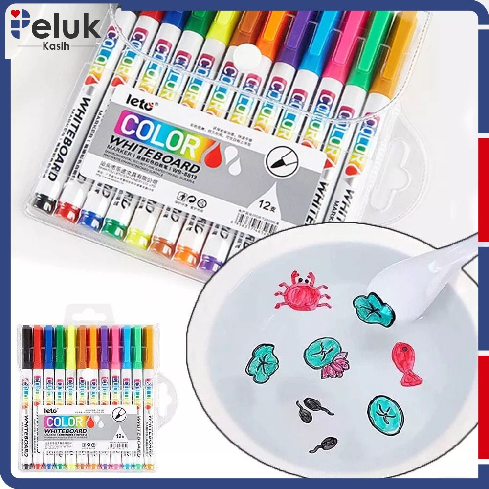 

Mainan Edukasi Anak Spidol Ajaib Tulisan Mengapung di Air / Mainan Spidol Whiteboard Warna / Spidol Papan Tulis Mengapung Peluk Kasih A31