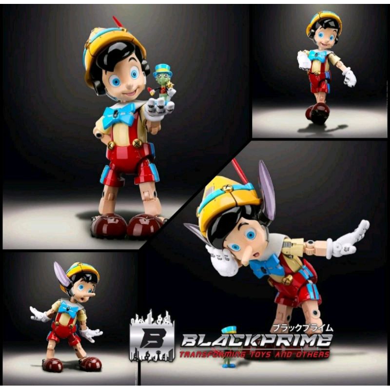 Blitzway carbotix pinocchio disney metal figure