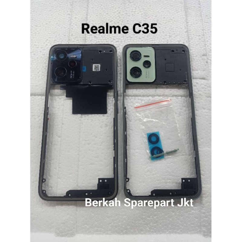 Bazzel Tulang Tengah Tutup mesin Realme C35