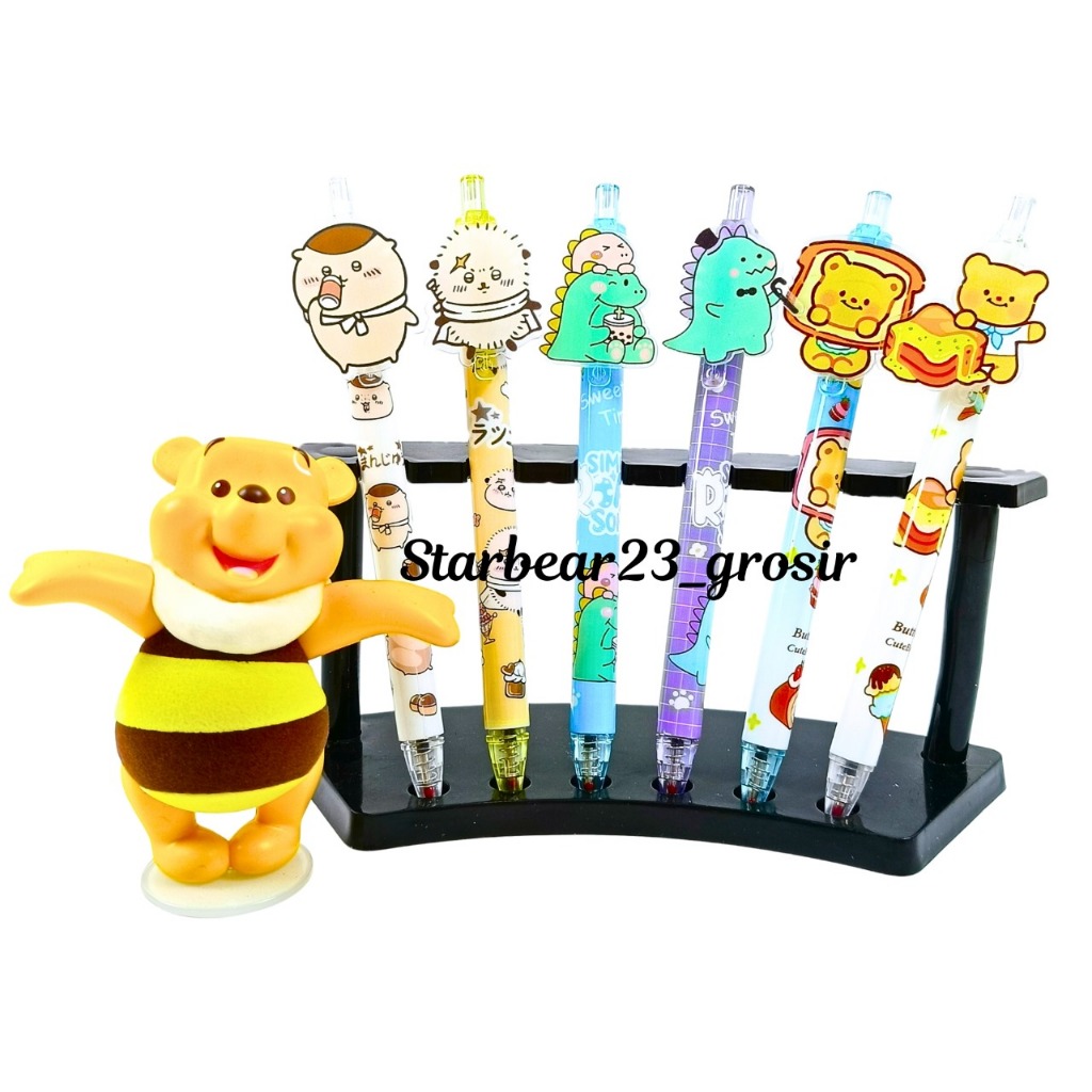 

bolpen gel 0,5 mm Labubu dan friends new design (LKF 175)