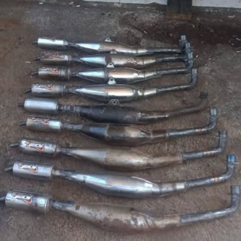 Knalpot FIZR FORCE1 F1ZR Road Race Jets Bobokan Road Race 116 125 CC Original Knalpot Jets Exhaust O