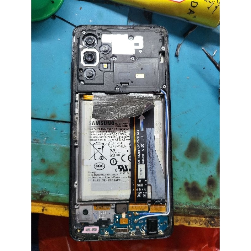lcd samsung a526b/a52 5g original samsung copotan
