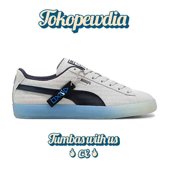 Puma Suede X Playstation Glacial Grey