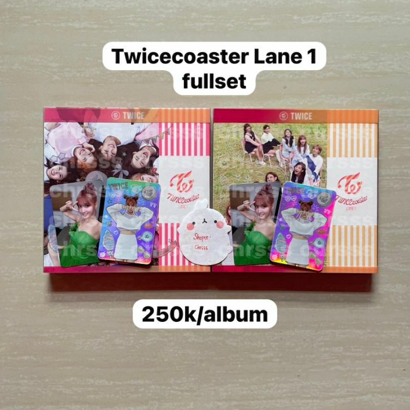[UNSEALED] TWICE Twicecoaster Lane 1 TCL1 Fullset Momo photocard