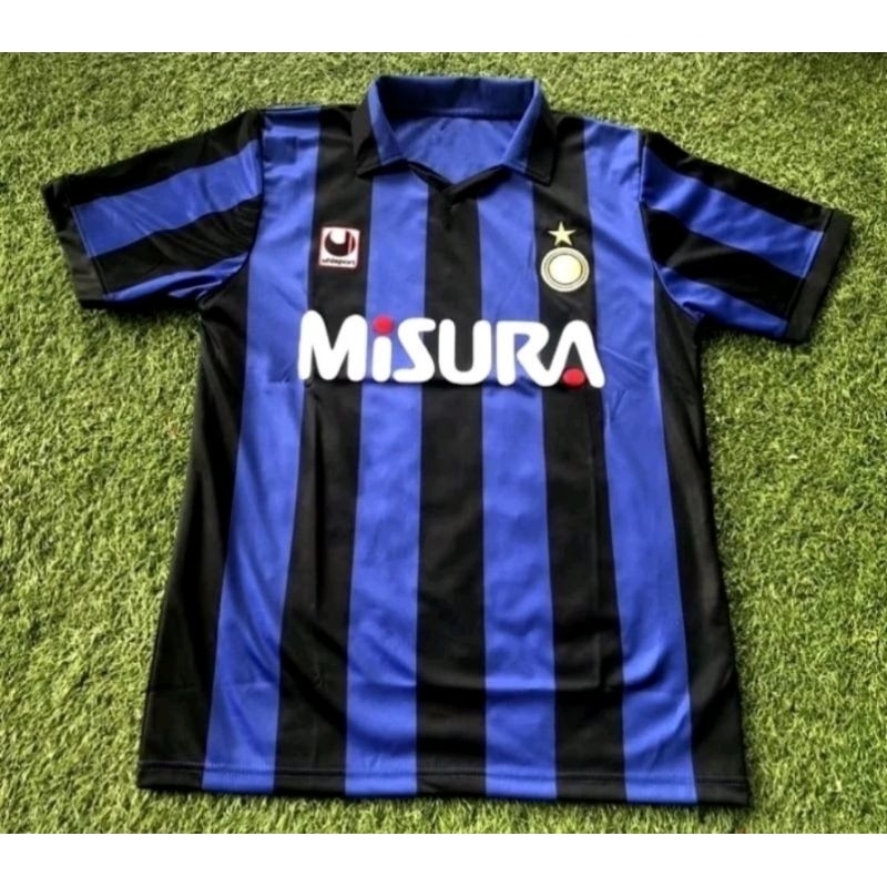jersey full printing inter milan RETRO MISURA HOME 1990/91