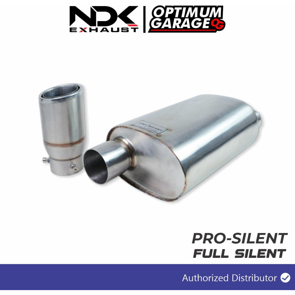 KNALPOT MOBIL  NDK EXHAUST   MUFFLER PRO SERIES TIPE  PRO SILENT