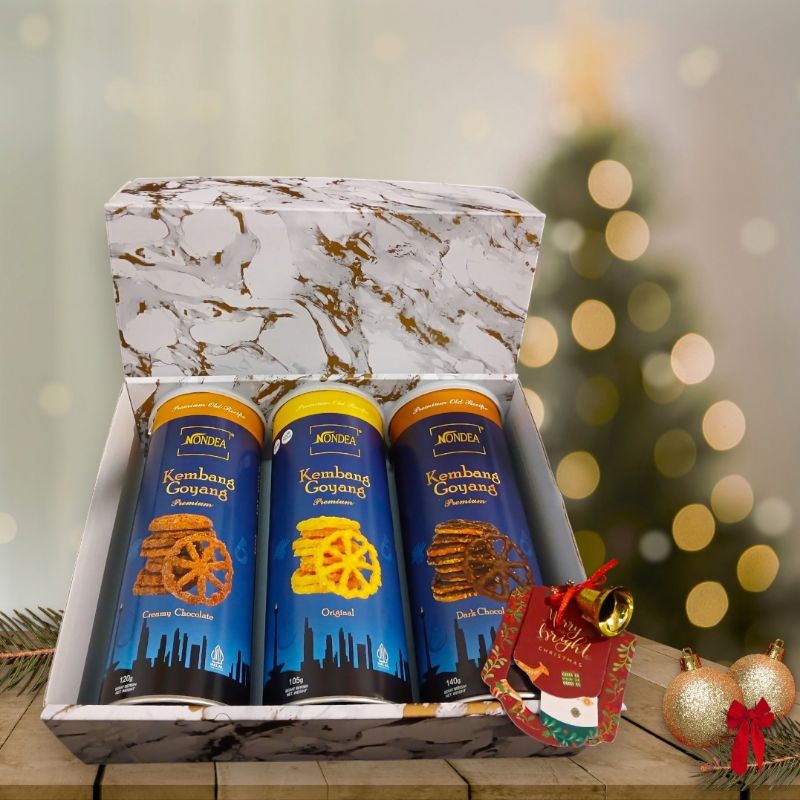 

NONDEA Kembang Goyang . Christmas hampers . Christmas gift . Hampers natal . Kado natal
