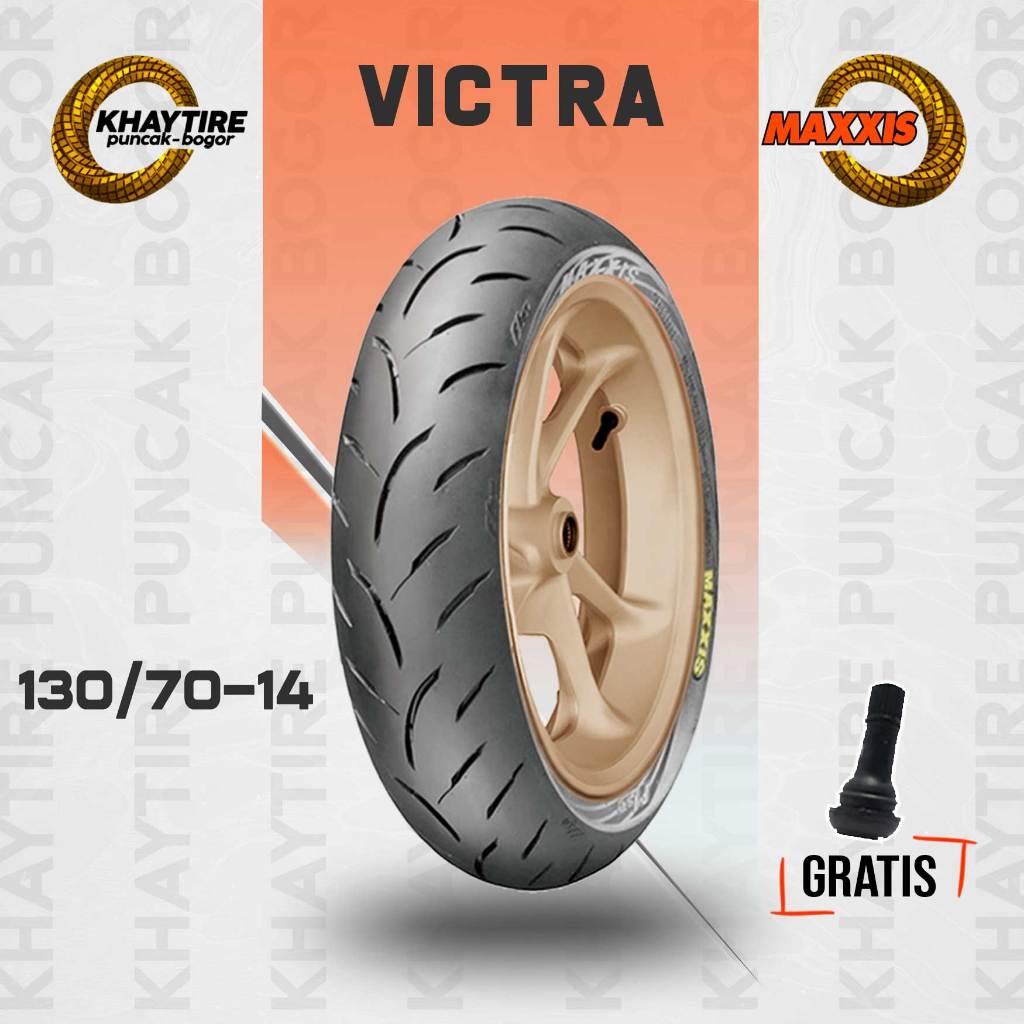 Ban Tubles Motor Matic MAXXIS VICTRA 130/70 Ring 14