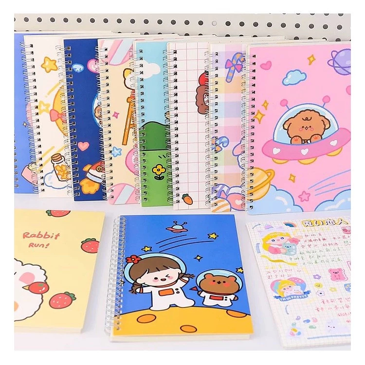 

Buku Catatan Notebook A5 Isi 60 Lembar Buku Diary Aesthetic Motif Kartun