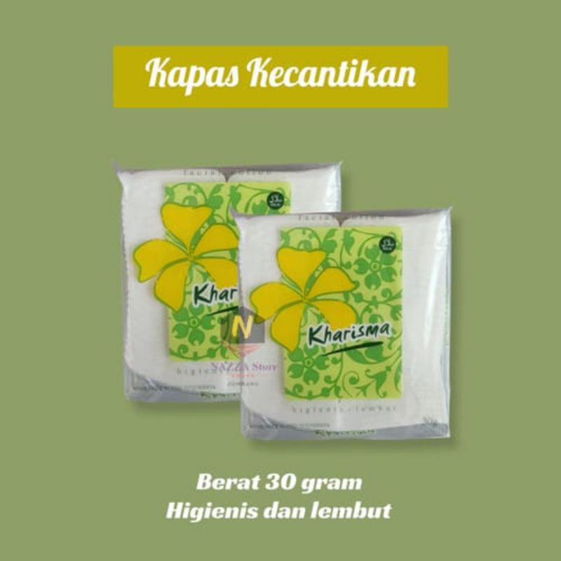 Kharisma kapas wajah- kapas kecantikan