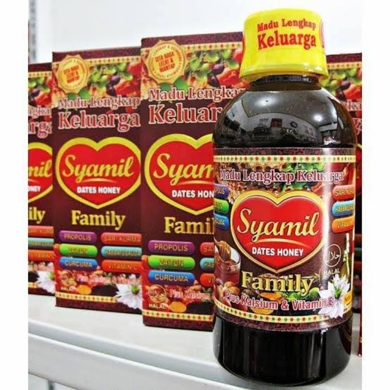 

SYAMIL DATES HONEY FAMILY MADU LENGKAP KELUARGA 200 ML