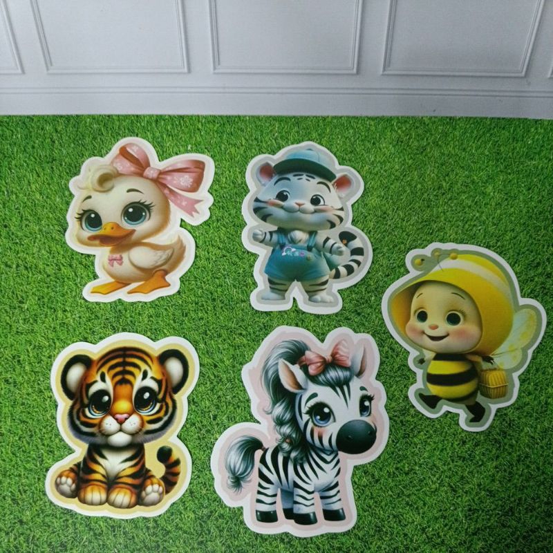 

ISI 5. AMPLOP 3D SERI ANIMALS. BAHAN IVORY 210GSM.TEBAL KUALITAS PREMIUM