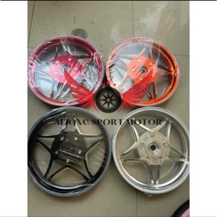 VELEG KTC ORIGINAL TIPE ARES VELG 14x185 & 14x215 BEAT SCOOPY VARIO 150 125 110 GENIO SPACY