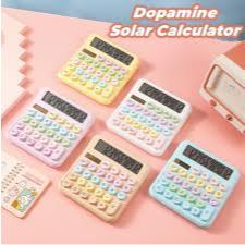 

Kalkulator surya pastel RH-2208 / kalkulator catu daya ganda 12-bit / kalkulator modis dan cantik