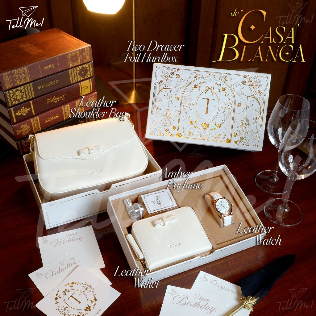 Hampers Gift Box Cewek - Hadiah Ulang Tahun Wisuda Anniversary - Gift Set Untuk Pacar Sahabat Wanita