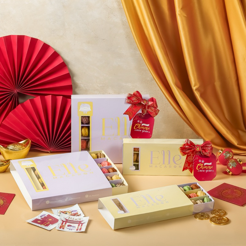 

Baby Macaron Hampers Imlek Kue Dessert