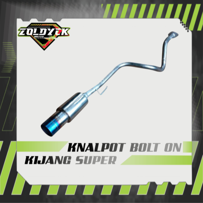 KNALPOT BOLT ON KIJANG - KIJANG SUPER
