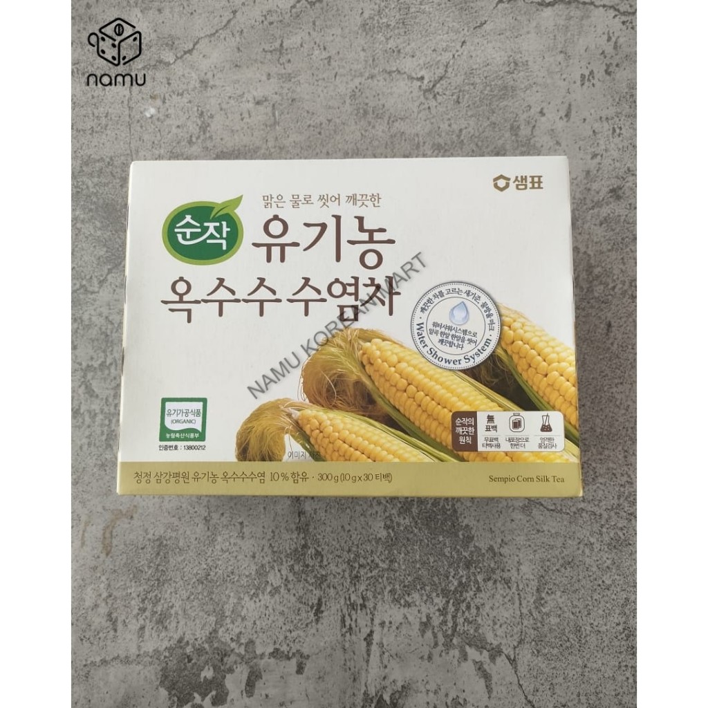 

Sempio Corn Tassel Tea 300gr (10gr*30T) / Teh Jagung Celup / Corn Tea Tassel / Teh Celup / Teh Jagung Korea