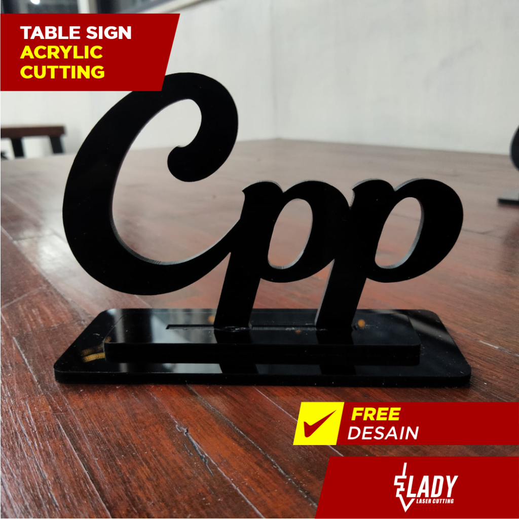 Table Sign Papan Nama Meja Akad Papan Nama Wedding CPP CPW KUA Saksi CPP Saksi CPW