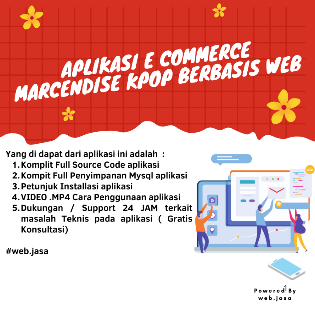 Aplikasi E Commerce Marcendise Kpop Berbasis Web