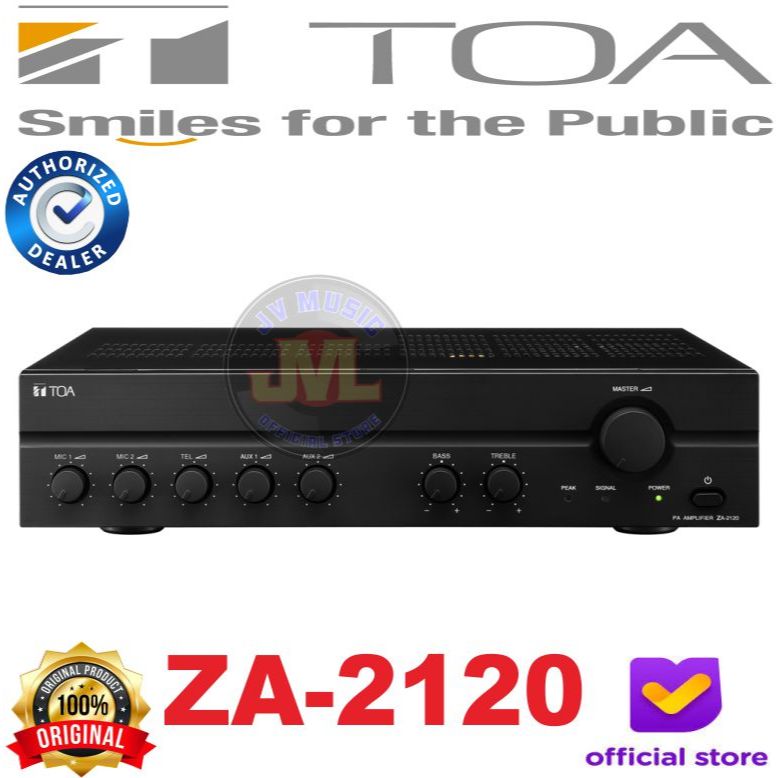 TOA ZA2120 Amplifier Masjid Power Amplifier Toa ZA-2120