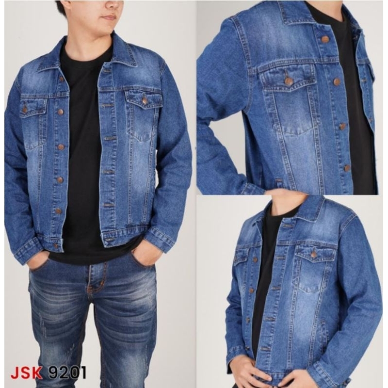 Jaket Jeans Denim Pria DistroTrendy JSK