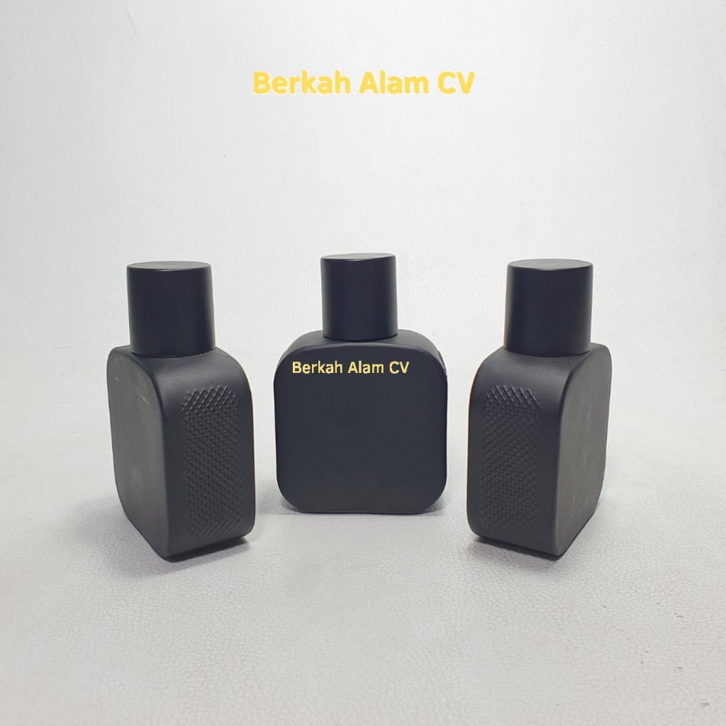 Botol Parfum Lacoste 50 Ml / Botol Parfum 50 Ml Hitam /Botol Parfum Kota k/Botol Parfum Hitam / Boto