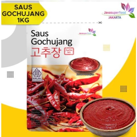 

Saus Gochujang Halal Java superfood 1kg