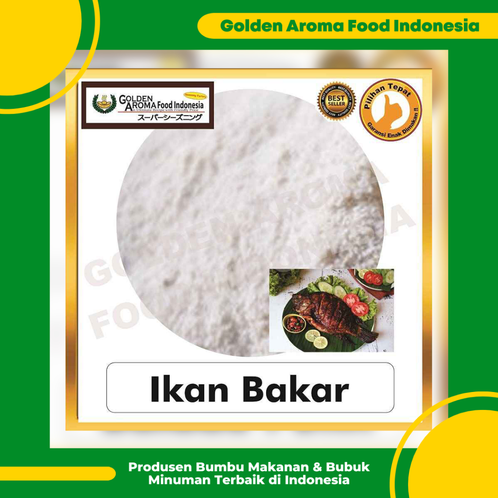 

Bumbu Tabur Rasa Ikan Bakar 1kg, Jual Bubuk Tabur Grilled Fish Seafood Powder Murah Enak Aman Halal
