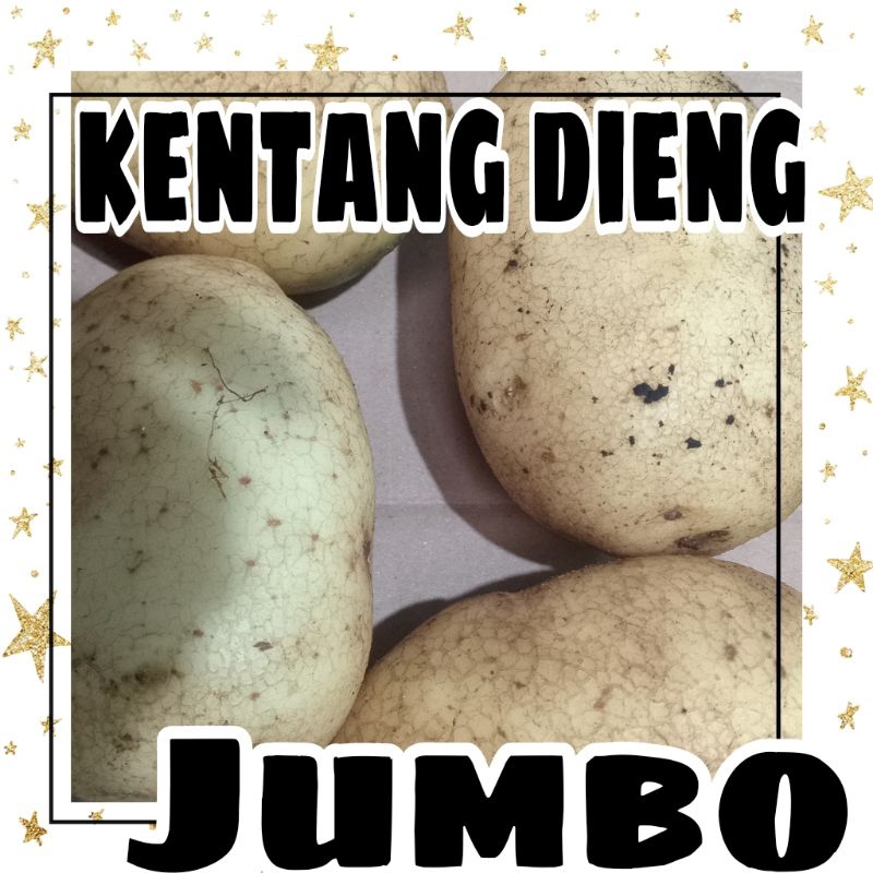 

KENTANG DIENG JUMBO ISI 4-5 biji 1kg