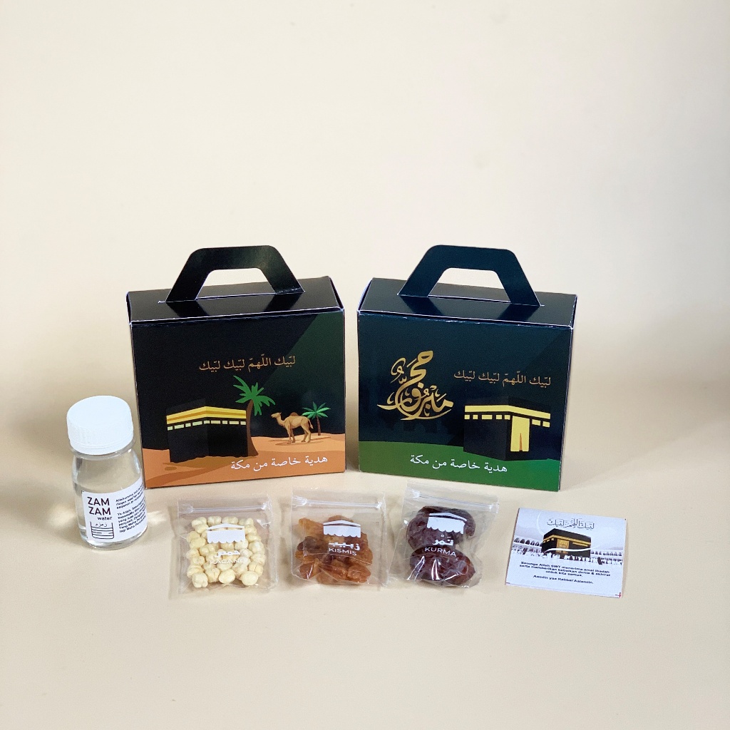 

Paket Souvenir Haji Umroh Box Tenteng Kabah - Motif Kabah Eksklusif