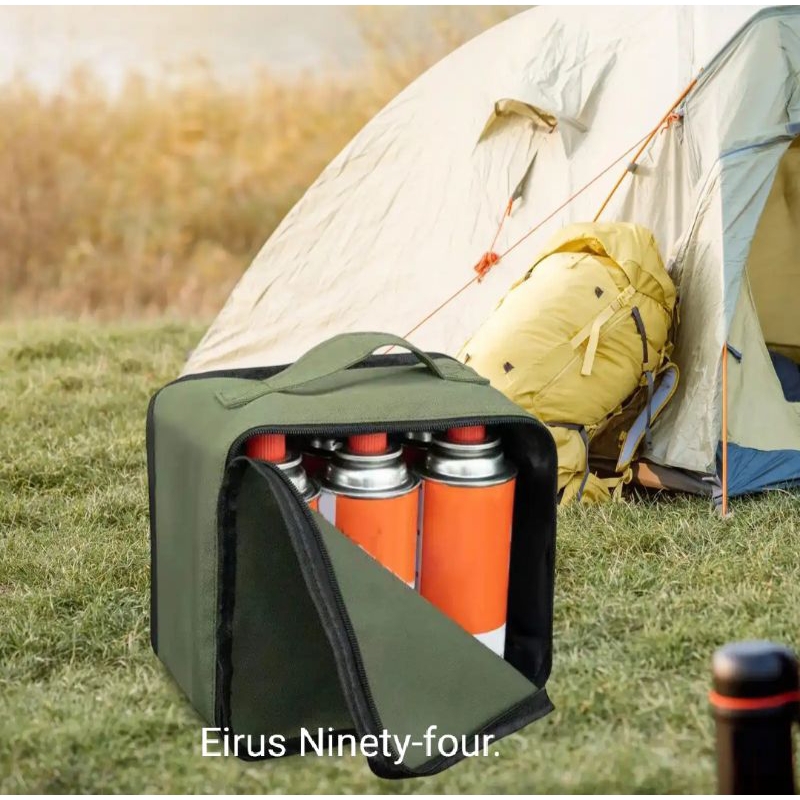 Tas travel tabung fortable gas butane Tas tabung gas traveling camping Tas tempat tabung gas fortabl