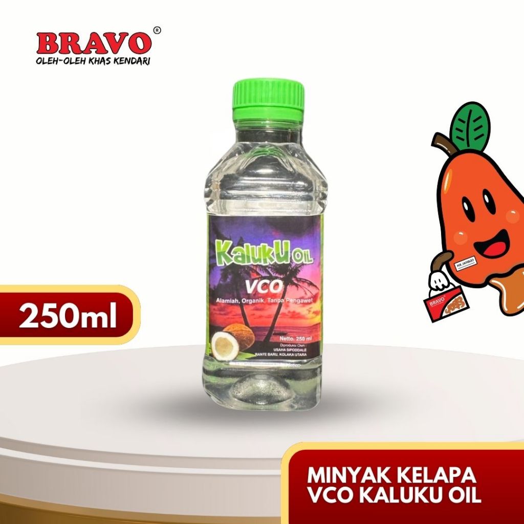

Virgin Coconut Oil (VCO) / MINYAK KELAPA MURNI 250ml KALUKU OIL