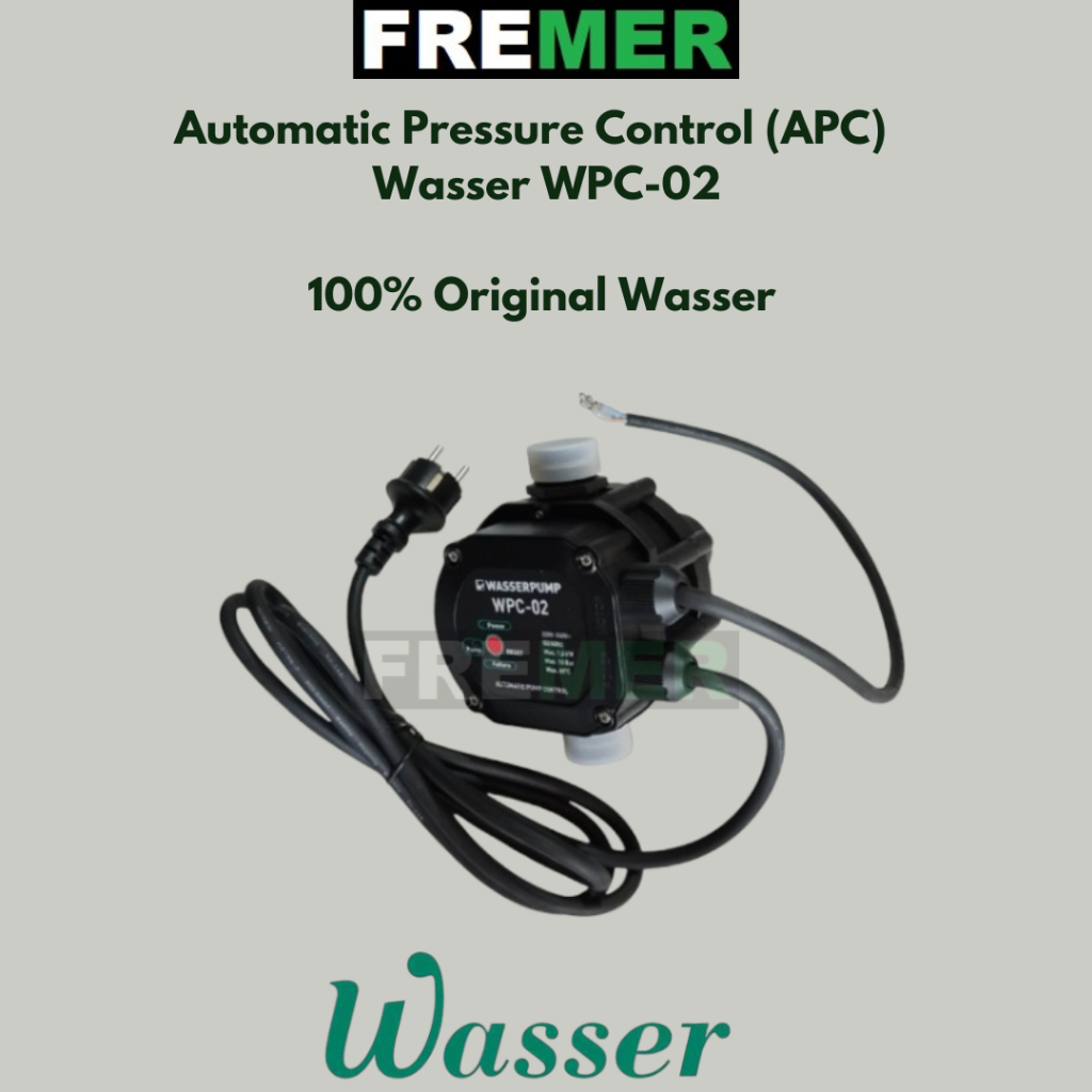 Wasser Automatic Pressure Control APC WPC - 02 Otomatis Pompa Air