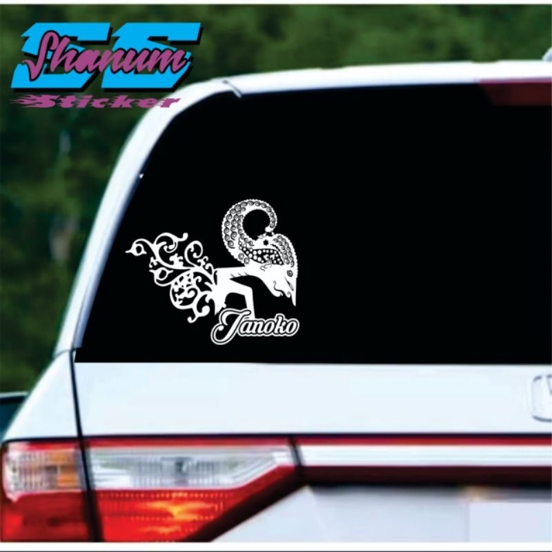 STIKER CUTTING WAYANG JANOKO
