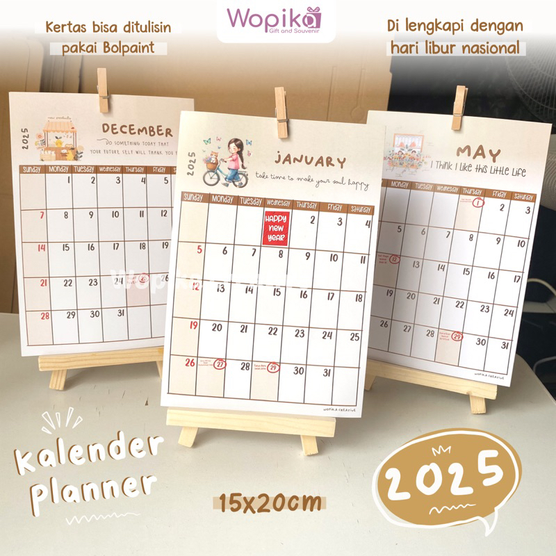 

KALENDER 2025 LENGKAP "Kalender Planner, Kalender planning