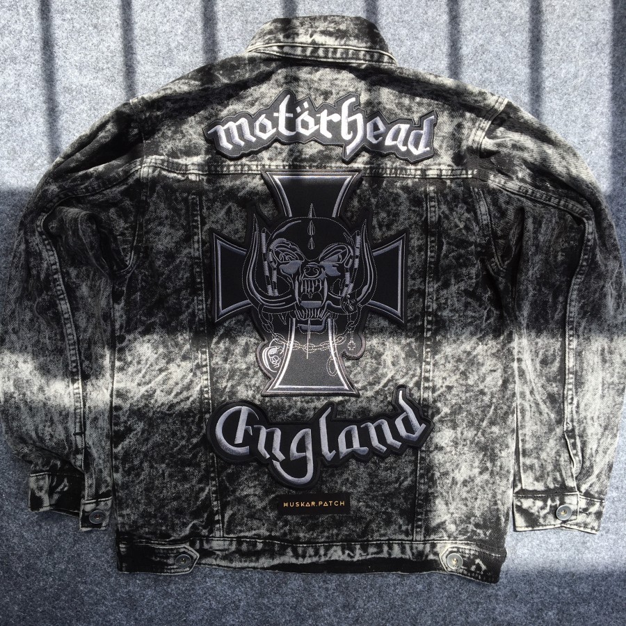 PATCH BORDIR / BACKPATCH MOTORHEAD BAND 1SET