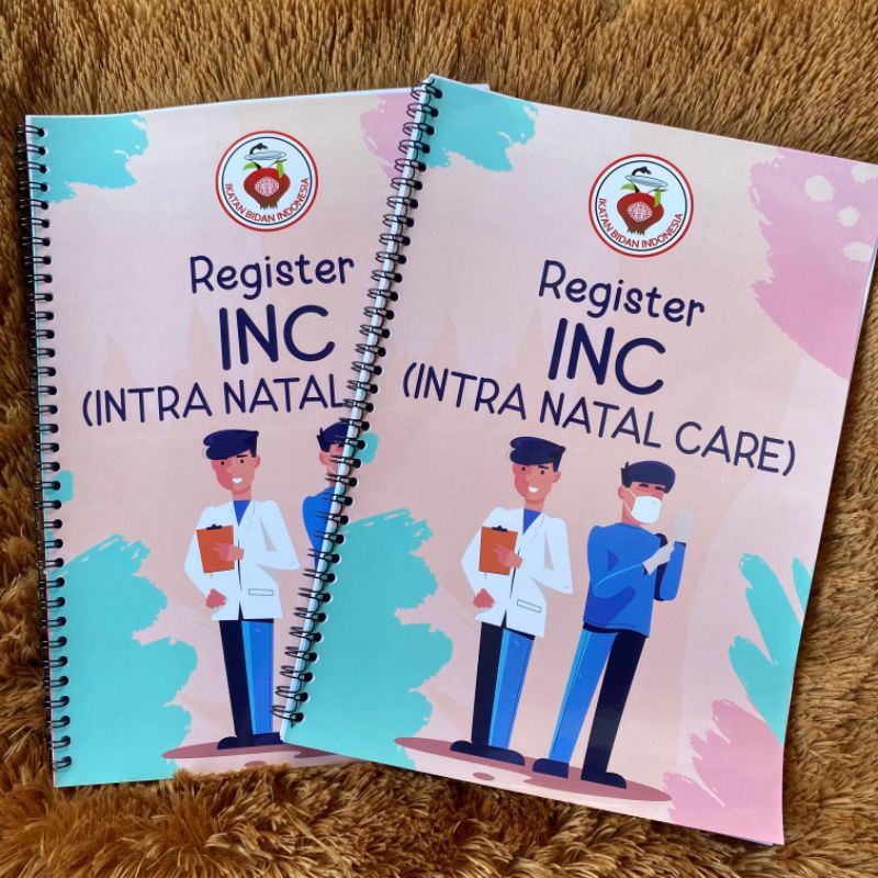 

Buku Register Bidan INC Ukuran A4 Spiral