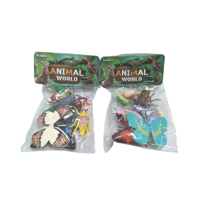 Mainan Aneka Macam Mainan Anak Animal Serangga Karet World