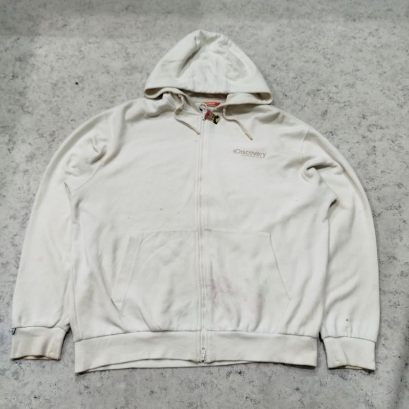 Jaket zipper hoodie DISCOVERY