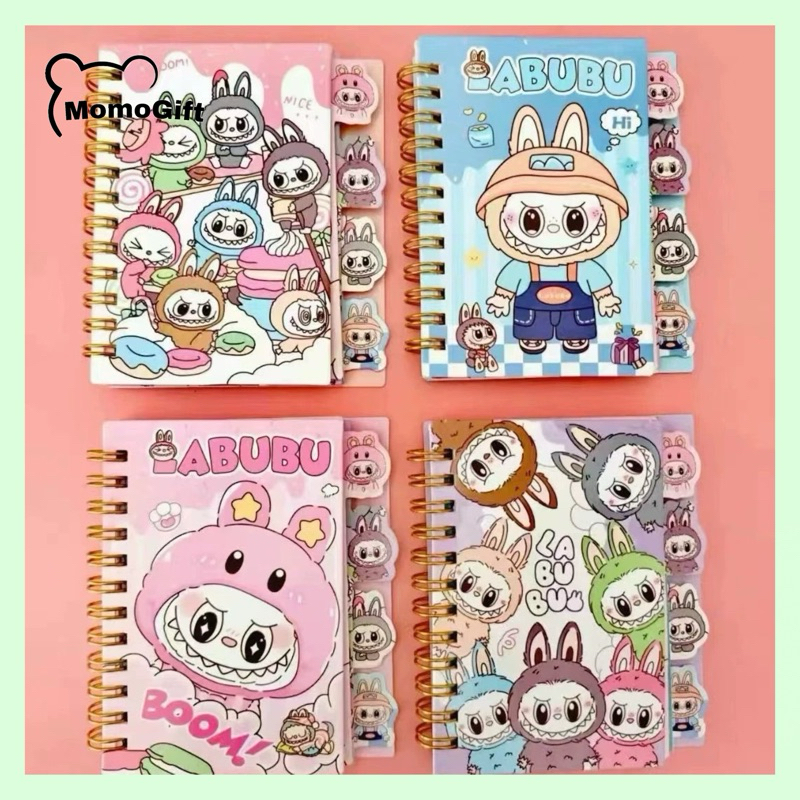 

Notebook A7 Ring Buku Tulis Cantik Lucu Karakter Buku Catatan Note MB31