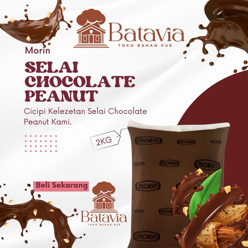 

Morin Selai Chocolate Peanut 2KG | Selai Morin