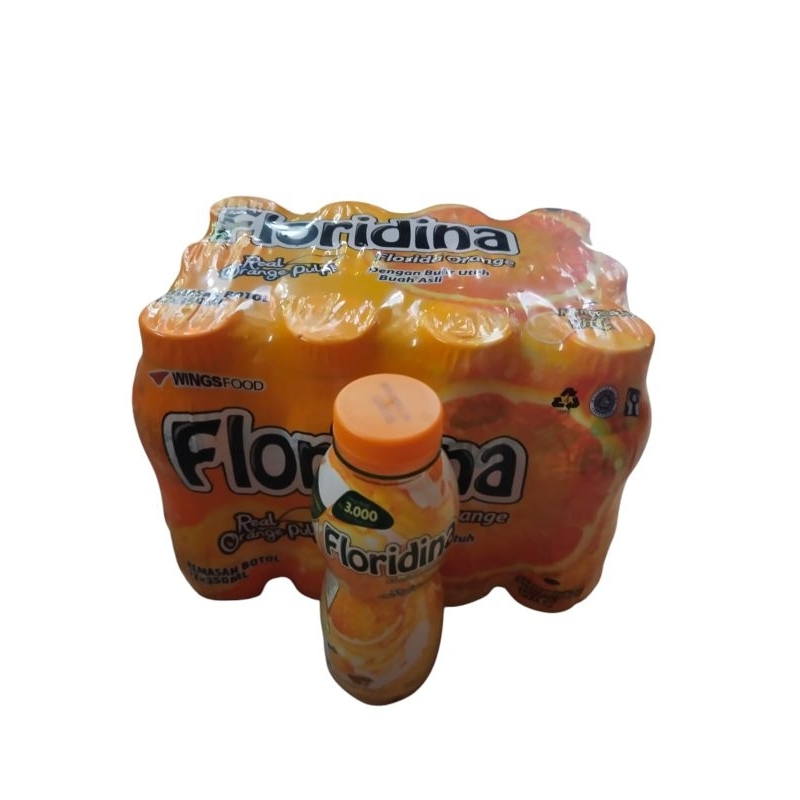 

Floridina Orange/Jeruk 1 Pack Isi 12pcs × 350ml