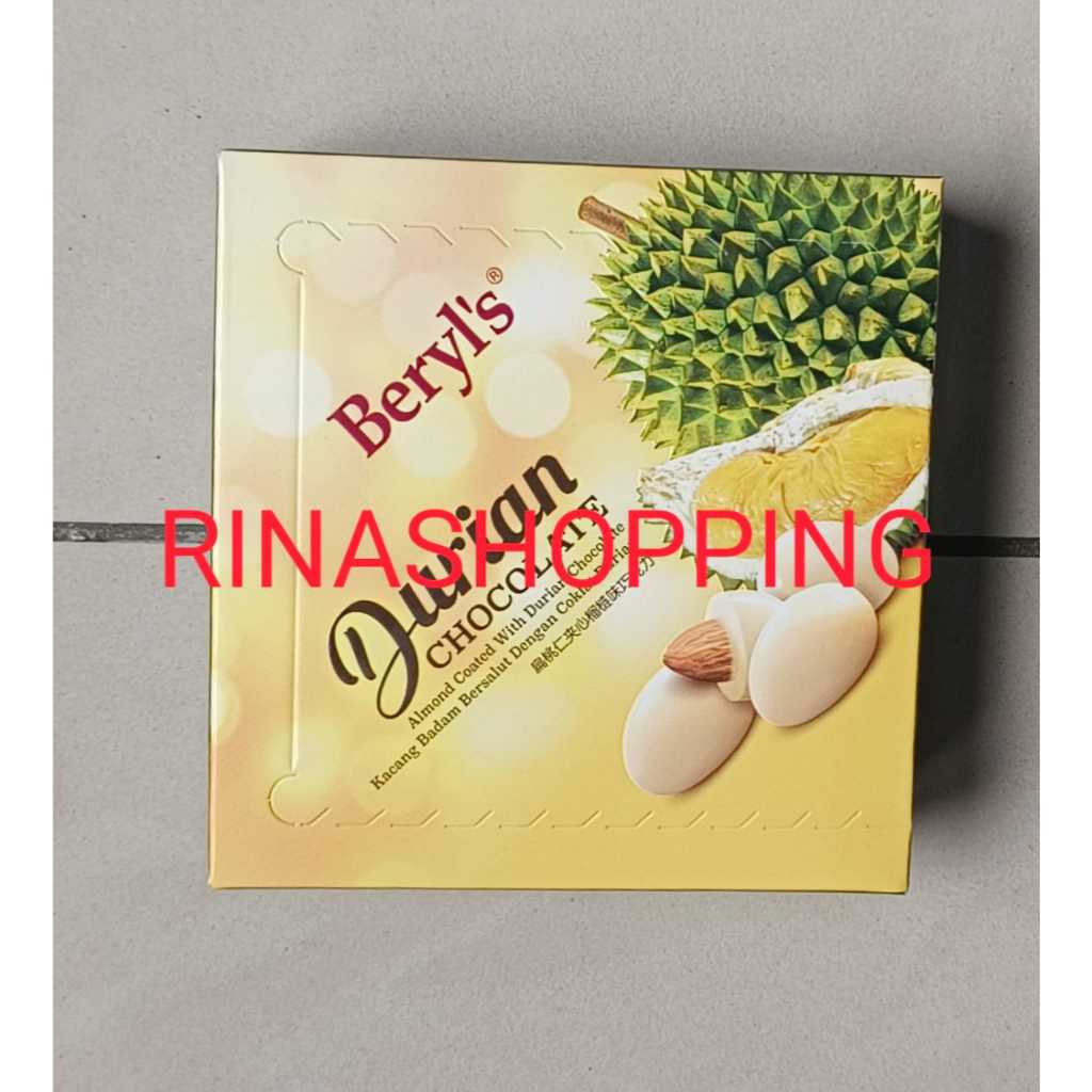 

Coklat Durian Almond Berlyrs dari Malaysia