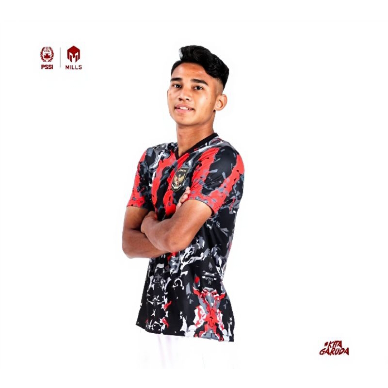 JERSEY TIMNAS PREMATCH MILLS 2022/2023 GO OFFICIAL SIZE XL