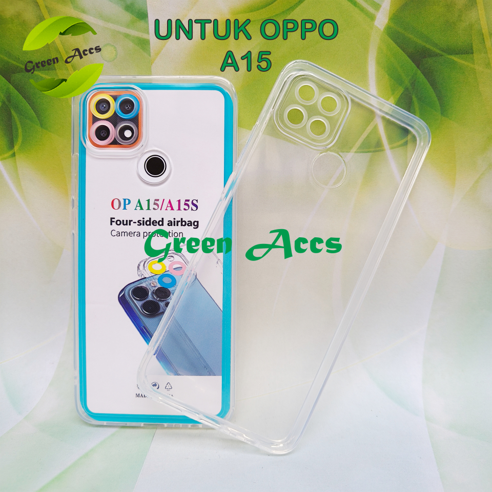 CASE ( OPPO A15 ) SILIKON ANTI CRACK BENING / SOFTCASE / SOFT CASE / CASING HP HANDPHONE