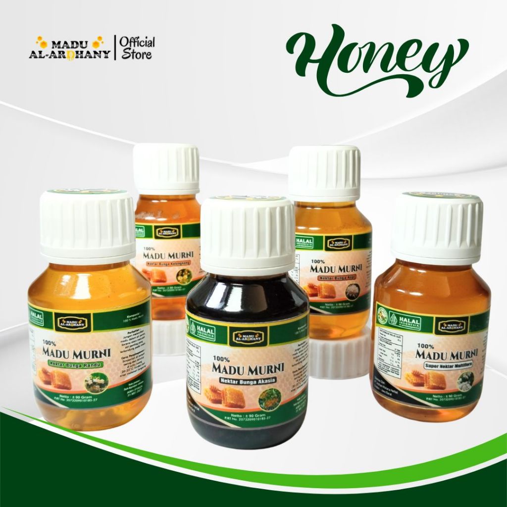 

AL ARDHANY - Madu Murni 100% Asli | Natural Raw Honey 90 gram