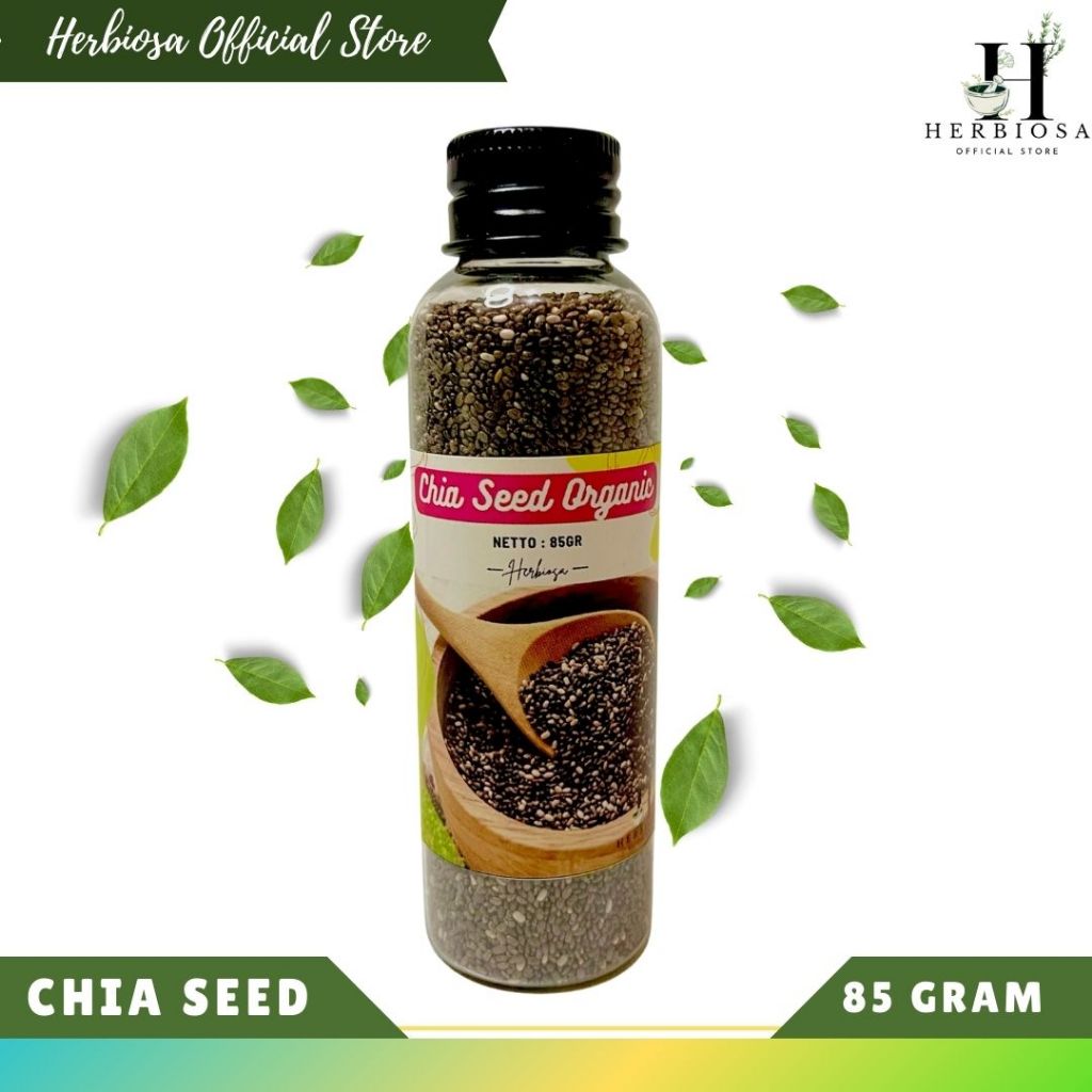 

CHIA SEED ORGANIC | REMPAH | CHEA SEED 100GR | JSR 100% PREMIUM QUALITY | BAGUS UNTUK DIET