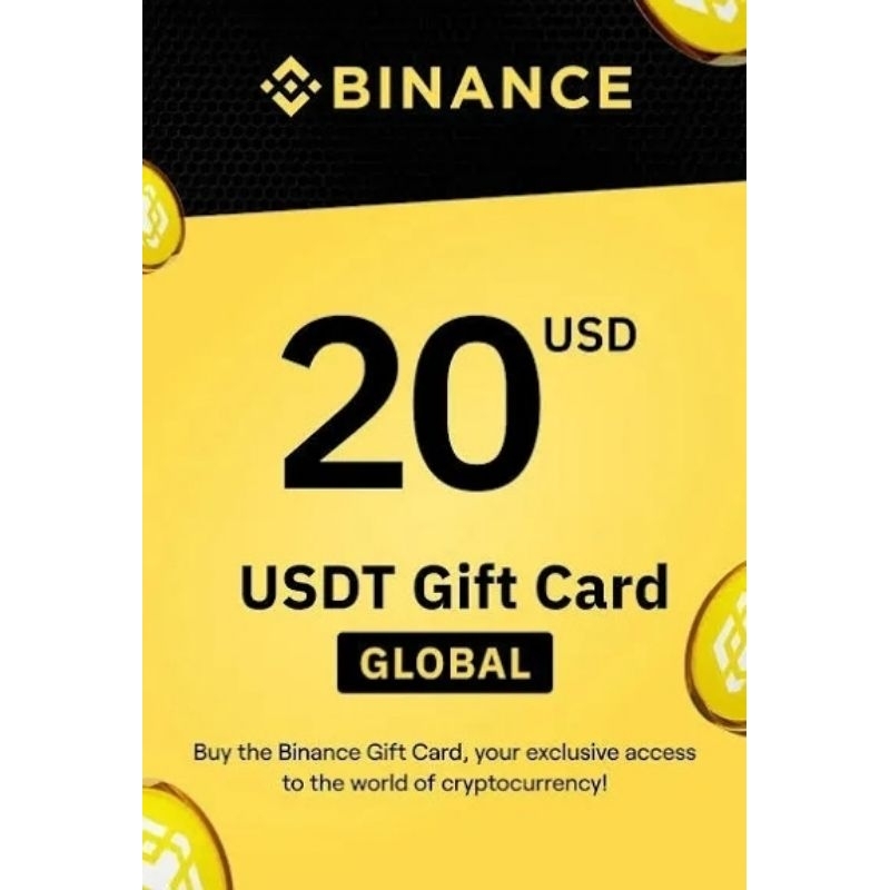 Voucher USDT Binance $20 Murah dan Legal