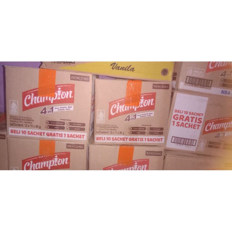

CHAMPION 10+1 . Kemasan 10pc+1pc
